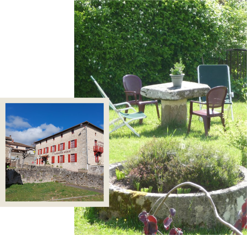 Le restaurant - Auberge La Source - restaurant CIEUX - manger a CIEUX